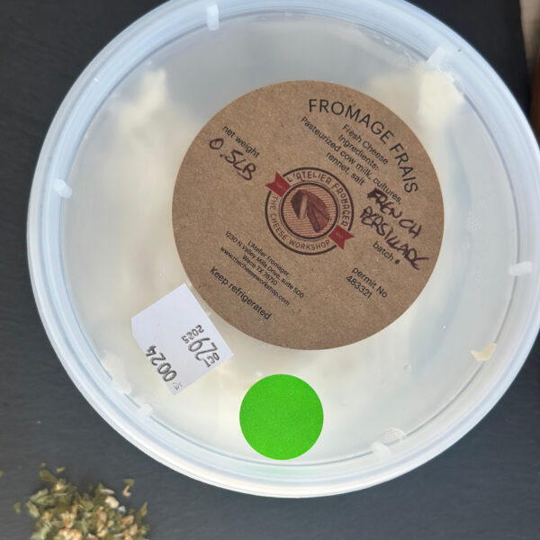 French Persillade Fromage Frais