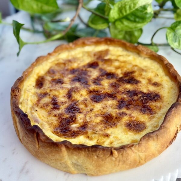Classic Quiche with Bacon and Cheese